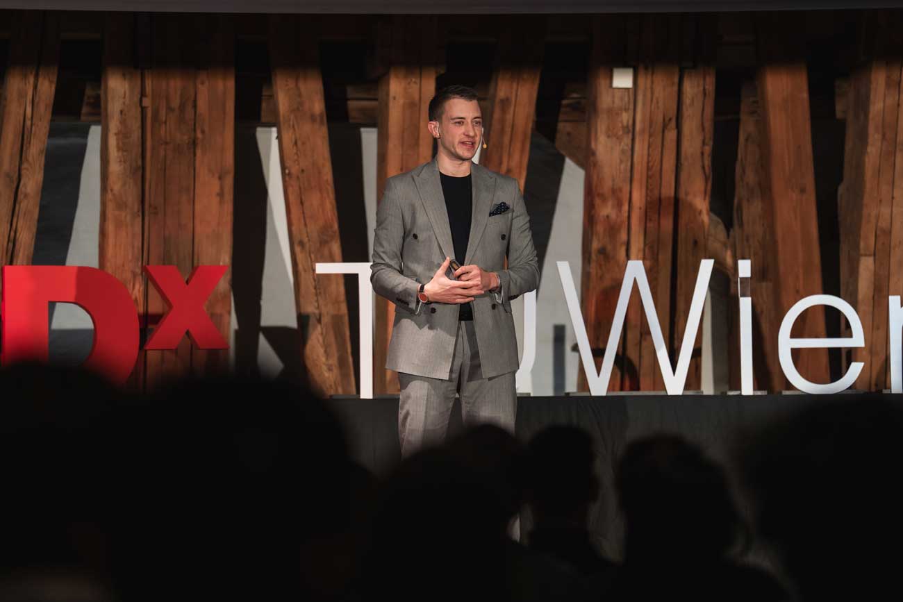 TEDx - Moritz Grabosch - Photo: Moritz Mairinger